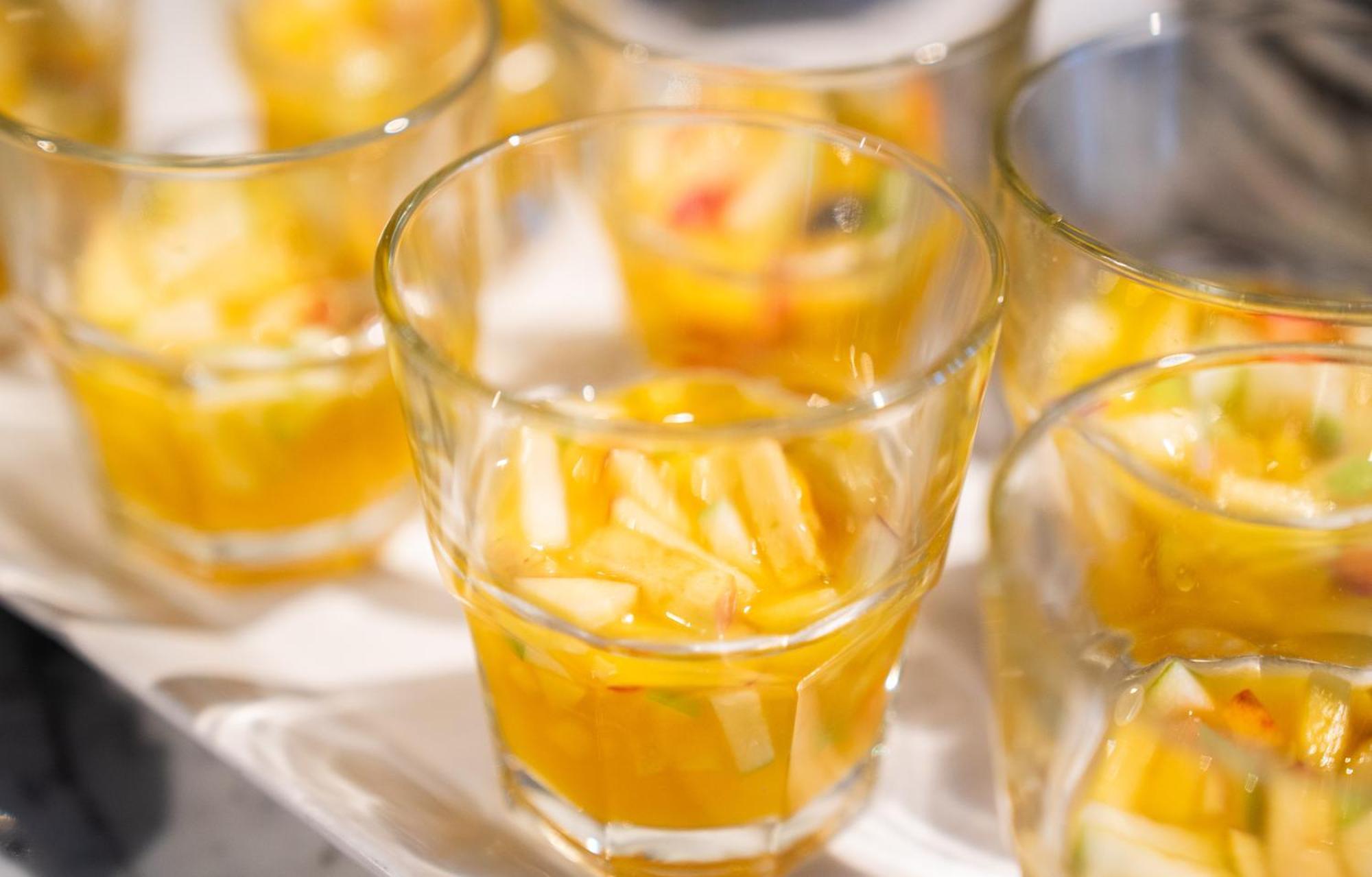 Casagrande Hotel & Beach Club Jose Ignacio  Ngoại thất bức ảnh A glass of mango lassi